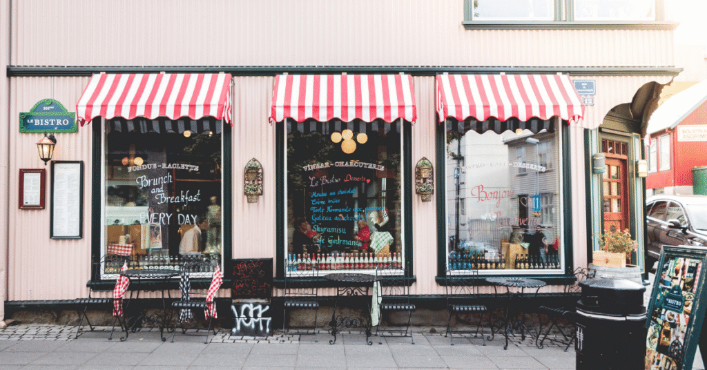 Small business restaurant